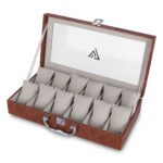 Vozik Luxury 12-Section Watch Box - Image 6