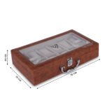 Vozik Luxury 12-Section Watch Box - Image 3