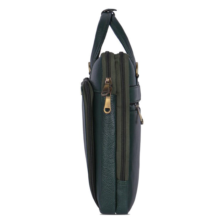 Vozik Premium Leather Laptop Bag - Image 3