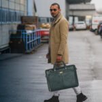 Vozik Premium Leather Laptop Bag - Image 8
