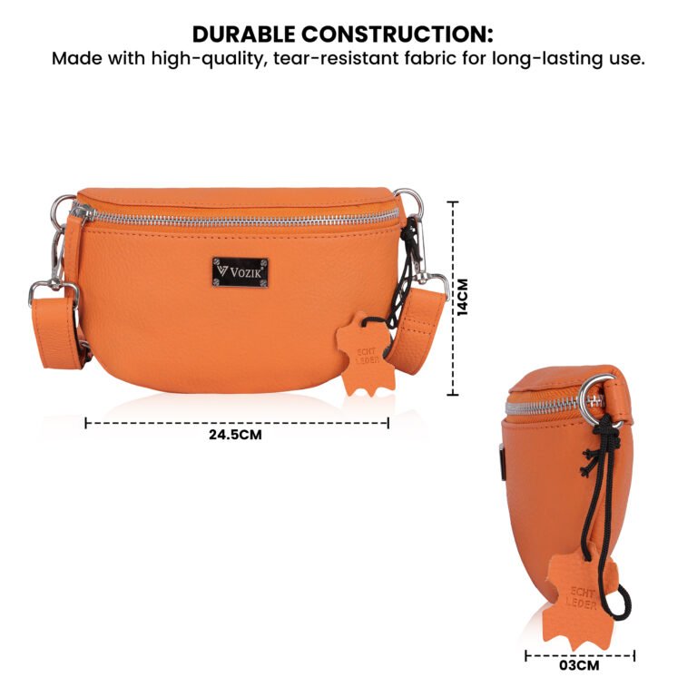 Vozik Premium Leather Crossbody Bag - Image 6