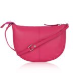 Vozik Half-Moon Leather Sling Bag – Curve Edition - Image 3