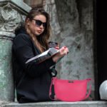 Vozik Half-Moon Leather Sling Bag – Curve Edition - Image 9