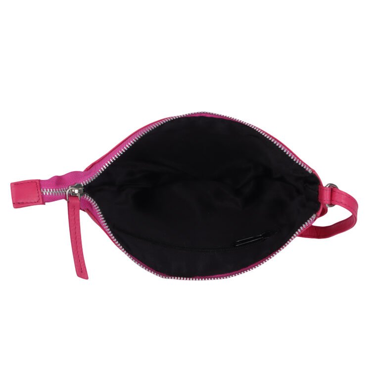 Vozik Half-Moon Leather Sling Bag – Curve Edition - Image 4