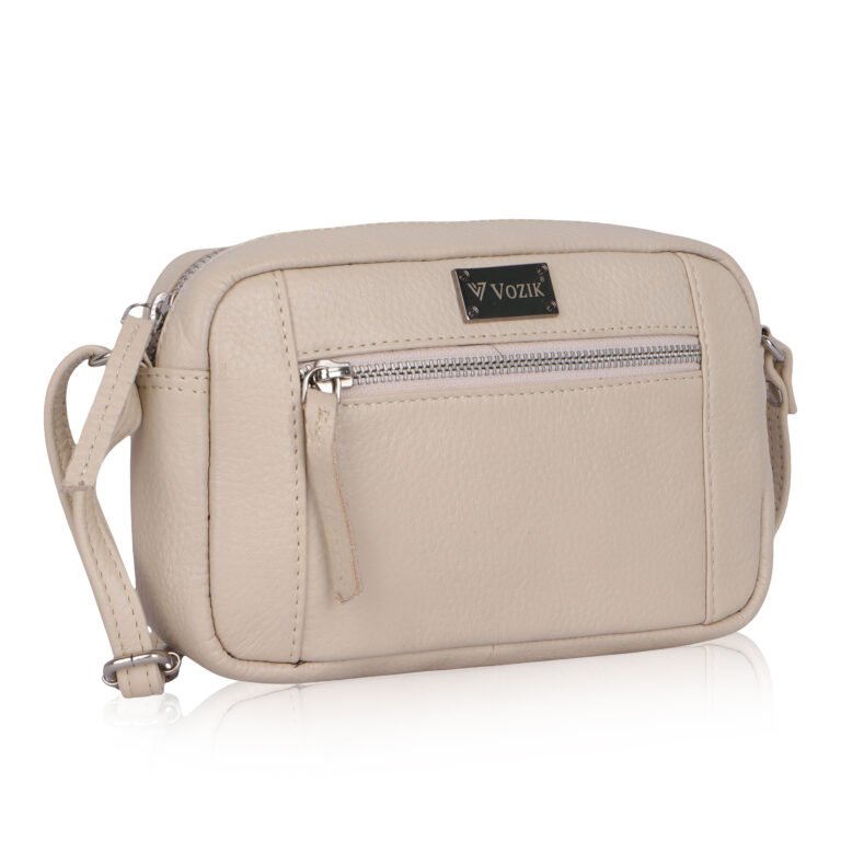 Vozik Compact Leather Crossbody Bag – Vibrant Collection - Image 2