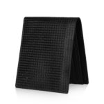 VOZIK Box Texture Thin Wallets for Men - Slim profile test in a pant pocket