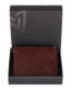 VOZIK Cobra best wallets for men Closed front view, showcasing genuine leather and cobra texture