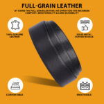 Vegan leather belt - Kabul - Image 8