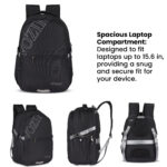 All side view of the VOZIK print sly reflective backpack for men and women