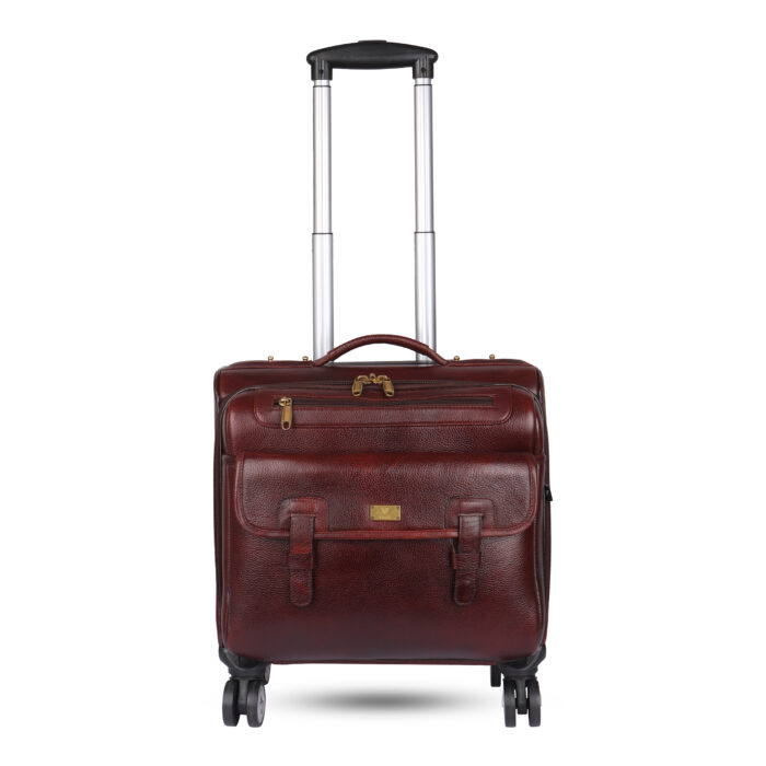 Pilot Leather Double Belt Bag